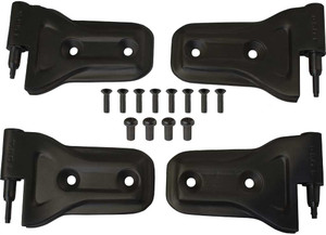 Kentrol - Fishbone Offroad - 18c Wrangler 2dr Outer Door Hinge Set Black - 80726