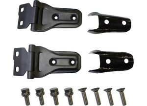 Kentrol - Fishbone Offroad - 18c Wrangler Jl/20c Gladiator Hood Hinge Set Black - 80737