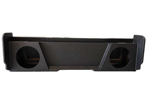 KING BOXES - 0713 Silverado/sierra Ext Cab Dual 10in Subwoofer Enclosure - AK-G36-10