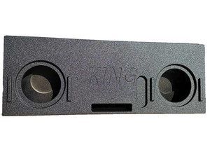 KING BOXES - 1419 Tundra Crew Max Behind Seat 10in Subwoofer Enclosure - AK-TY14-10