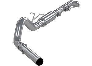 MBRP - 0307 F250/350 Aluminized Steel 4 In Cat Back Single Side Exit - S6208P