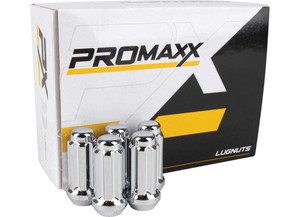 ProMaxx Automotive - Lugnut  Closed End Chrome Spline Long 9/16 In X 18 2.00 In  5 Lug (20pcs) (inc - 288LL-K5-C