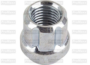 ProMaxx Automotive - Lugnut  Open End Zinc Spline 12 X 1.5 0.87 In  Each (1) (uses Key Sk640) - 178C-0-Z