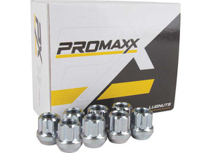 ProMaxx Automotive - Lugnut  Open End Zinc Spline 14 X 1.5 1.00 In  8 Lug (32pcs) (includes Key Sk6 - 178F-K8-Z