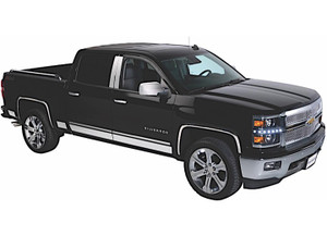 Putco - 1418 Silverado 1500/1519 Silverado 2500/3500 Double Cab 6.5ft Bed Ss Rocker Panels10pcs - 9751219