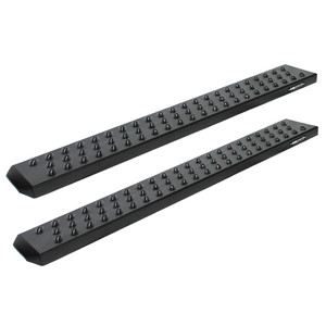 Raptor - 0918 Ram 1500/1921 Classic/10c 2500/3500 Reg 6.5 In Sawtooth Slide Track Running Boards Txt Black - 2102-0220BT