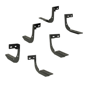 Raptor - 09c Dodge Ram 1500/2500/3500 Crew/quad Cab Hd Bracket Kit Black Ecoated Alloy Steel - WS-0201-BK