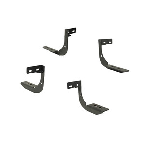 Raptor - 09c Dodge Ram 1500/2500/3500 Reg Cab Hd Bracket Kit Black Ecoated Alloy Steel - WS-0200-BK