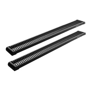 Raptor - 19c Sierra/silverado 1500/2500/3500 Reg Cab Aluminum Hd Running Boards Black Textured - 2456-0100BT