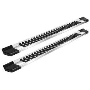 Raptor - 86in Aluminum Stainless Steel Finish 6 In Oem Style Running Boards Only - 1786F-SS