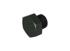 Red Horse Performance - 04 An/jic Straight Thread (oring) Port Plug  Black - 814-04-2