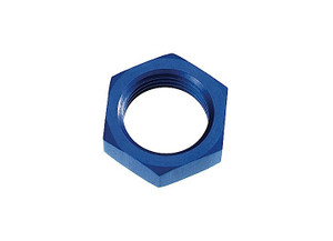 Red Horse Performance - 08 An/jic Aluminum Bulkhead Nut  Blue  2/pkg - 924-08-1