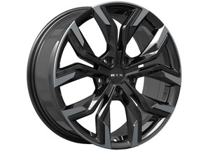 RTX Wheels - Venom 18x7.5 5x108 Et45 Cb63.4 Gloss Black - 83390