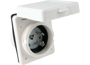 RV Pro - 30a Rv Inlet White - RVP202030