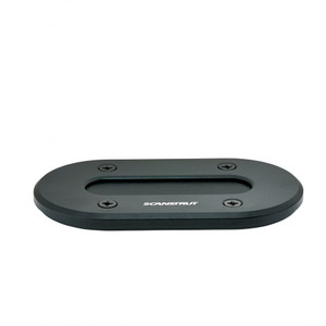 Scanstrut - Dslpmultiblk Low Profile Cable Seal Anodised Aluminium  Black - DS-LP-MULTI-BLK