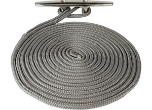 Sea Dog - Premium Double Braided Nylon Dock Linegray 1/2in D X 10ft L - 302112010GY-1