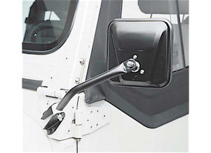 Smittybilt - 5586 Cj5 & Cj7 Side Mirrors  Black - 7617