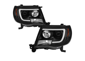 Spyder Automotive - 0511 Tacoma Version 2 Projector Headlightslight Bar Drlblack - 5084514
