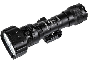 Streamlight - Protac Rail Mount Vir White Usb Pro & Ir Long Gun Light Uses Slb26 Battery Pack Black - 88139