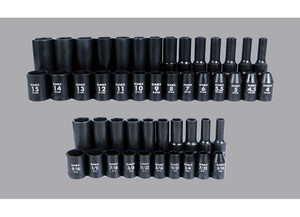 Sunex - 1/4in Dr 48pc Master Impact Socket Set - 1848