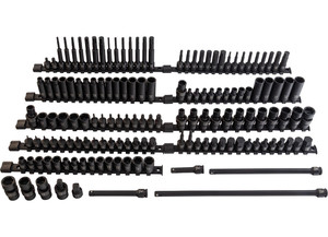 Sunex - 145 Piece 3/8in Dr Master Impact Socket Set - 35145