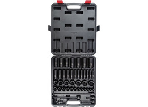 Sunex - 43pc 1/2in Dr Sae Master Impact Socket Set - 2568