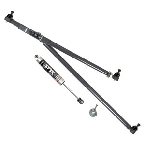Synergy - Jeep Heavy Duty Steering Kit Jeep Tj/lj/xj/zj Tie Rod Drag Link Clamp & Fox I - 8121-11
