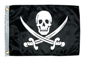 Taylor Made - 12x18 Calico Jack Flag - 1814