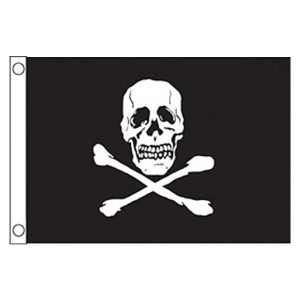 Taylor Made - 12x18 Jolly Roger Flag - 1818