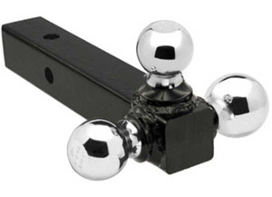 Tow-Rite - Triball Mount 12in Chome  Hollow Shank - MXVSLT1501