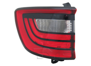 TYC - Capa 14c Dg Durango Qtr Taillamp Assy Lh - 11-6678-00-9