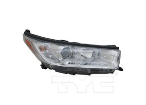 TYC - Capa 1718 Ty Hlandr Le/le Plus/xle W/o Drl Headlamp Assy Lh - 20-9921-00-9