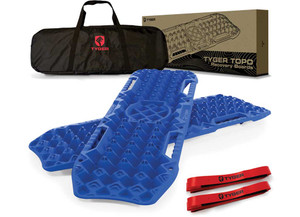 Tyger Auto - Universal Topo Offroad Recovery Boards Extra Wide Pair Set Blue - TG-RD2U22235