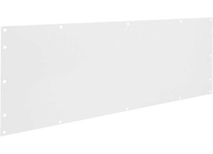 Weather Guard - Accessory Back Panel 141/2in Tall For 36in Shelf Unit  White Steel Finish - 2813524