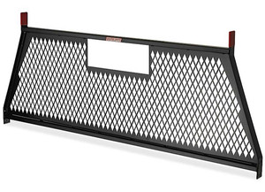 Weather Guard - Protectarail Mesh Fullsize Headrest Steel Frame Gloss Black Armor Tuf Powdercoat - 2314