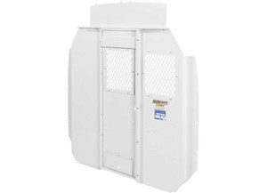 Weather Guard - Transit Highroof Screen Bulkhead 683/4 X 741/2 X 4in  White Steel Finish - 96322-3-01