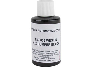 Westin Automotive - Brush Cap Bottle .6 Oz. Touchup Paint Textured Black - 88-0035