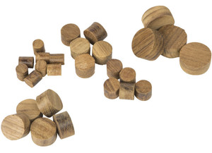 Whitecap - Teak 3/8in  Plugs 500 Pack - 60151-500