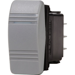 Blue Sea 8230 Water Resistant Contura III Switch - OFF-ON - Grey - 8230