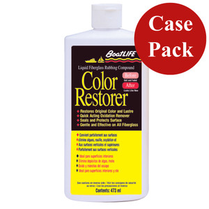 BoatLIFE Fiberglass Rubbing Compound &amp; Color Restorer - 16oz *Case of 12* - 1116CASE