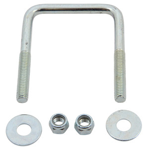 C.E. Smith Zinc U-Bolt 7/16"-14 X 3-1/8" X 4" w/Washers &amp; Nuts - Square - 15253A
