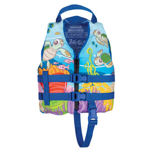 Full Throttle Water Buddies Vest - Child 30-50lbs - Turtle - 104300-500-001-17
