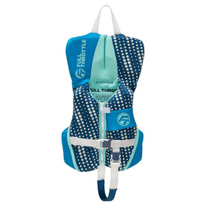 Full Throttle Infant Rapid-Dry Flex-Back Life Jacket - Aqua - 142200-505-000-25