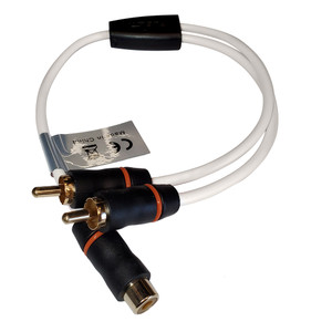 Fusion RCA Cable Splitter - 1 Female to 2 Male - 1' - 010-12895-00
