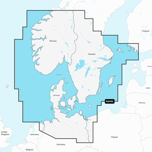 Garmin Navionics+ NSEU645L - Skagerrak &amp; Kattegat - Marine Chart - 010-C1274-20
