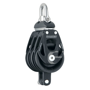 Harken 45mm Triple Element Block w/ Swivel &amp; Becket - 6241