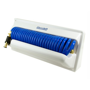 HoseCoil Horizontal Mount Enclosure w/Additional 5' Feeder Hose - HC25H2