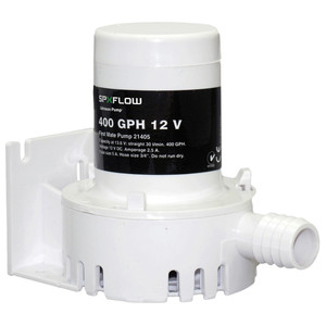 Johnson Pump 400 GPH 12V Bilge Pump - Barbed Port - JP-21405