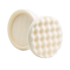 Lake Country White Compounding Waffle Pro Recessed Pad 8" x 1.5" - WP-66800-LC