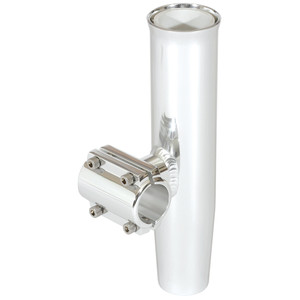Lee's Clamp-On Rod Holder - Silver Aluminum - Horizontal Mount - Fits 1.315" O.D. Pipe - RA5202SL